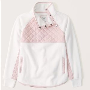 Asymmetrical Snap-Up Fleece